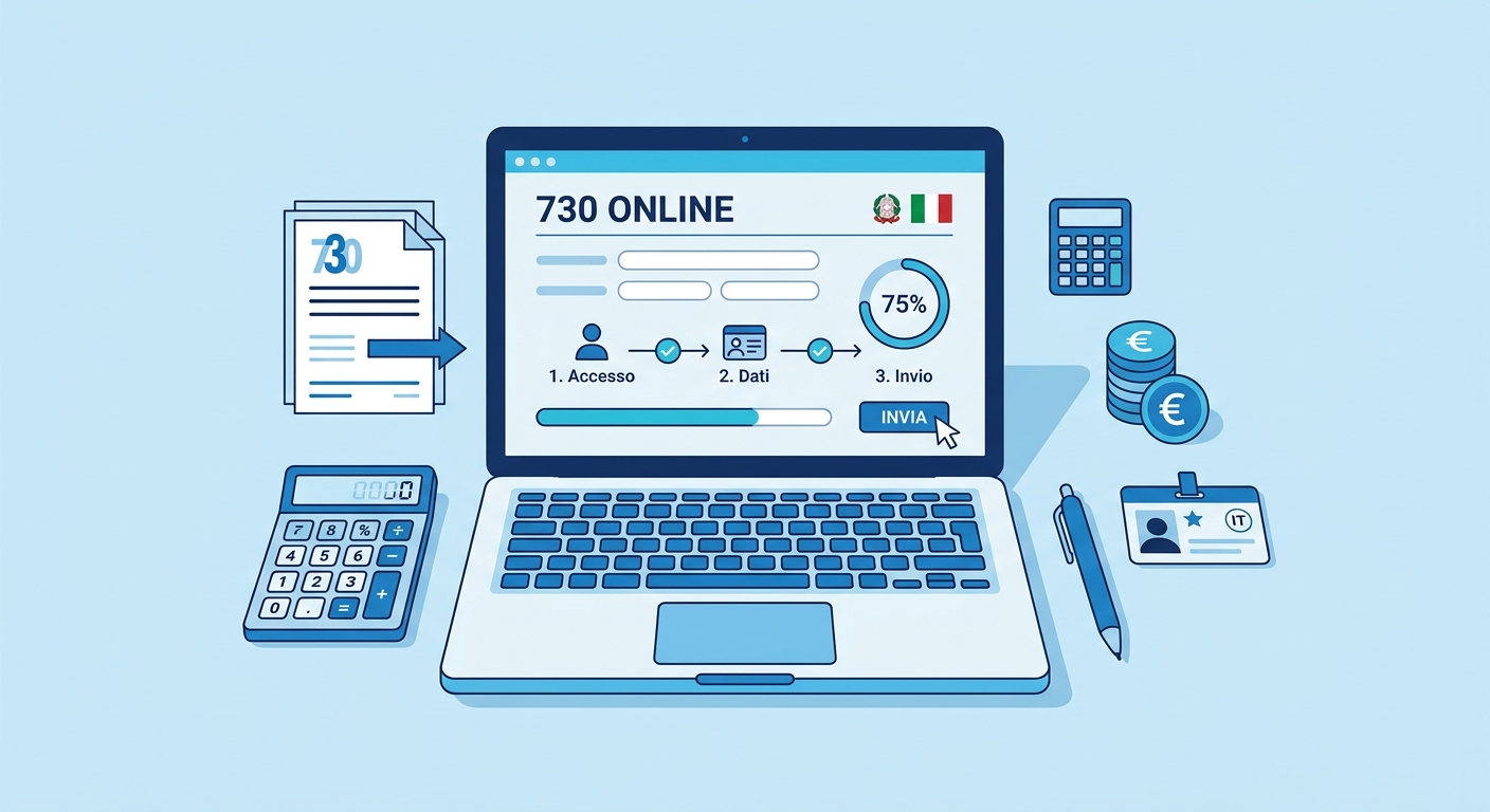 Pronto 730 Come fare il 730 online: guida completa 2026 | A.T. Consulting Parma